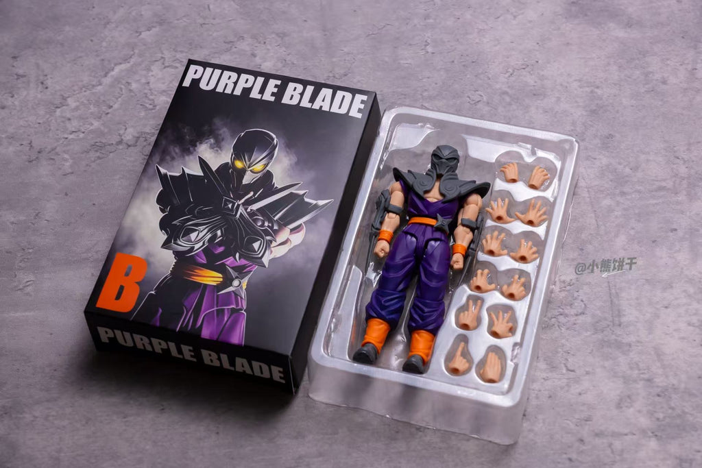 (PRE-ORDER DEPOSIT) Purple Blade A/B